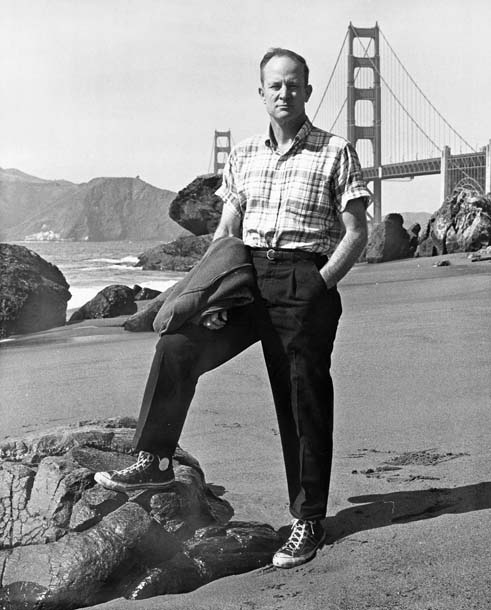 Harold Gilliam at Baker Beach